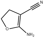 2-氨基-4,5-二氢呋喃-3-甲腈 结构式