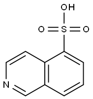 5-异喹啉磺酸 结构式
