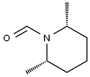 1-Piperidinecarboxaldehyde, 2,6-dimethyl-, (2R,6S)-rel- (9CI) 结构式