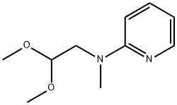 2-Pyridinamine,N-(2,2-dimethoxyethyl)-N-methyl-(9CI) 结构式