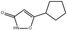 4-Isoxazolin-3-one,5-cyclopentyl-(8CI) 结构式