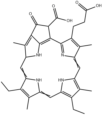 Pheoporphyrin 结构式