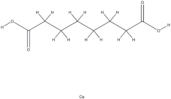 辛二酸钙盐 结构式