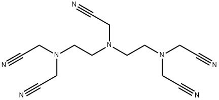 Acetonitrile, 2,2,2,2-(cyanomethyl)iminobis(2,1-ethanediylnitrilo)tetrakis- 结构式