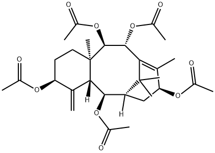 2α-Acetoxytaxusin 结构式