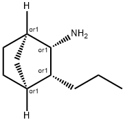 Bicyclo[2.2.1]heptan-2-amine, 3-propyl-, (1R,2S,3R,4S)-rel- (9CI) 结构式