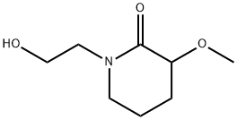 2-Piperidinone,1-(2-hydroxyethyl)-3-methoxy-(9CI) 结构式