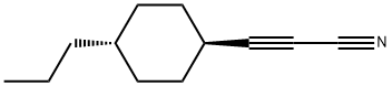 2-Propynenitrile,3-(trans-4-propylcyclohexyl)-(9CI) 结构式