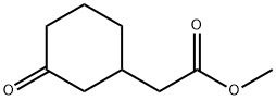 2-(3-氧代环己基)乙酸甲酯 结构式