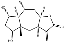 2-Deacetyl-6-deoxychamissonolide 结构式