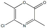 2H-1,4-Oxazin-2-one,5-chloro-3,6-dimethyl-(9CI) 结构式