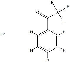 Ethanone,  2,2,2-trifluoro-1-phenyl-,  conjugate  acid  (9CI) 结构式