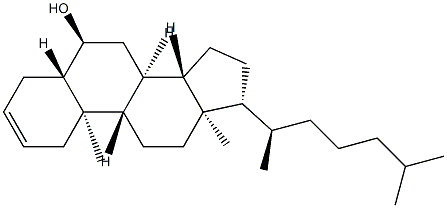 5α-Cholest-2-en-6α-ol 结构式