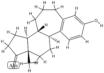 3-Hydroxy-B-homoestra-1,3,5(10)-trien-17-one 结构式