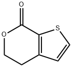 4,5-二氢噻吩并[2,3-O]吡喃-7-酮 结构式