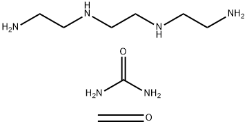 Urea, polymer with N,N'-bis(2-aminoethyl)-1,2-ethanediamine and formaldehyde 结构式
