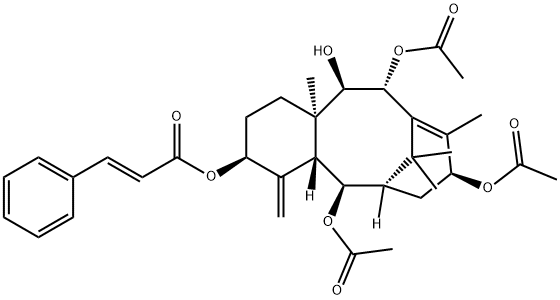 9-DEACETYLTAXININE E 结构式