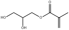 甲基丙烯酸甘油酯的均聚物 结构式