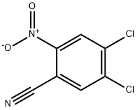 3,4-二氯-6-硝基苯甲腈 结构式