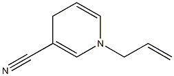 3-Pyridinecarbonitrile,1,4-dihydro-1-(2-propenyl)-(9CI) 结构式