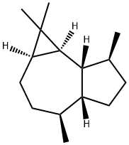 (1aR,4aα,7aα,7bβ)-Decahydro-1,1,4α,7α-tetramethyl-1H-cycloprop[e]azulene 结构式