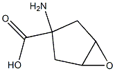 6-Oxabicyclo[3.1.0]hexane-3-carboxylicacid,3-amino-(9CI) 结构式