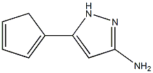 1H-Pyrazol-3-amine,5-(1,3-cyclopentadien-1-yl)-(9CI) 结构式