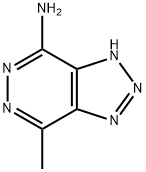 1H-v-Triazolo[4,5-d]pyridazine,4-amino-7-methyl-(8CI) 结构式