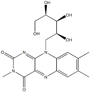 3-methylriboflavin 结构式