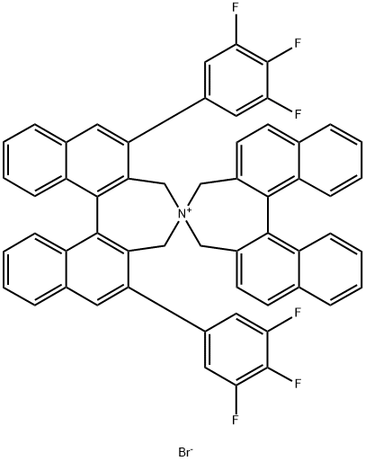 (S, S)-3,4,5-三氟醚苯基-NAS溴化物 结构式