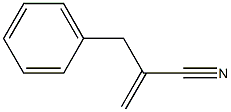 α-Methylenebenzenepropiononitrile 结构式