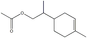 BETA,4-DIMETHYLCYCLOHEX-3-ENE-1-ETHYL ACETATE 结构式