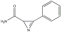 2H-Azirine-2-carboxamide,3-phenyl-(8CI) 结构式