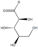 D-Lyxose-1-C-d 结构式