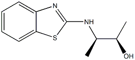 2-Butanol,3-(2-benzothiazolylamino)-,threo-(8CI) 结构式