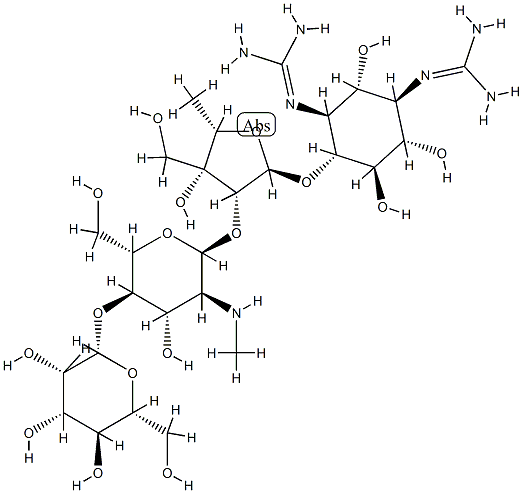 Mannosidodihydrostreptomycin 结构式