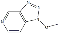 1H-1,2,3-Triazolo[4,5-c]pyridine,1-methoxy-(9CI) 结构式