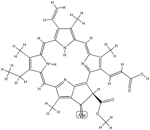 The ligand of Chl c1 结构式