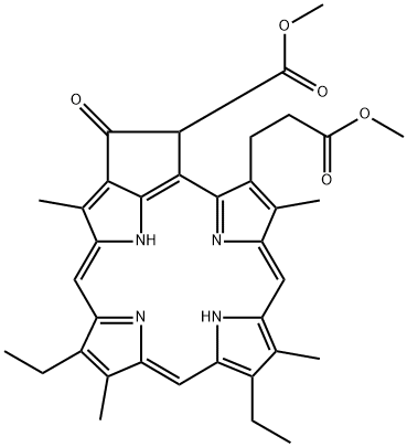 methyl phaeoporphyrin a(5) 结构式