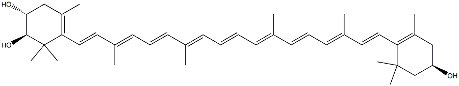 2'-Deoxynostoxanthin 结构式