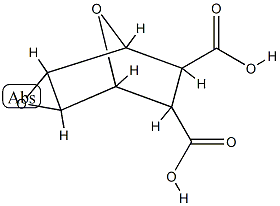 3,8-Dioxatricyclo[3.2.1.02,4]octane-6,7-dicarboxylicacid(6CI,8CI,9CI) 结构式