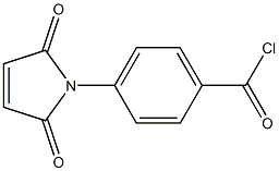 4-马来酰亚胺基苯甲酰氯 结构式