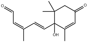 (±)-Abscisic Aldehyde 结构式