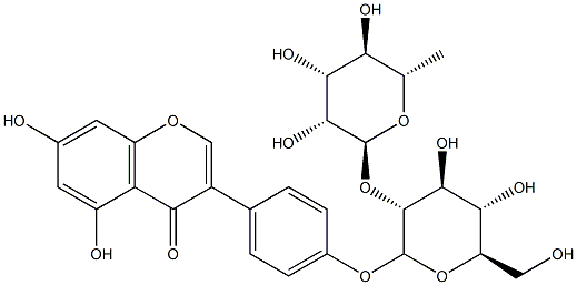 槐属双苷 结构式