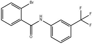 2-bromo-N-[3-(trifluoromethyl)phenyl]benzamide 结构式