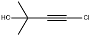 4-氯-2-甲基-3-丁炔-2-醇 结构式
