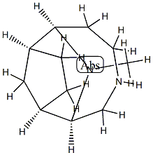 8,11-Diazatricyclo[4.4.1.12,5]dodecane,11-methyl-,(1-alpha-,2-bta-,5-bta-,6-alpha-)-(9CI) 结构式