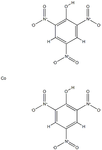 COBALT PICRATE X-HYDRATE 结构式