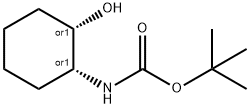 Carbamic acid, [(1R,2S)-2-hydroxycyclohexyl]-, 1,1-dimethylethyl ester, rel- 结构式