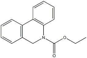 Ethyl=5(6H)-phenanthridinecarboxylate 结构式